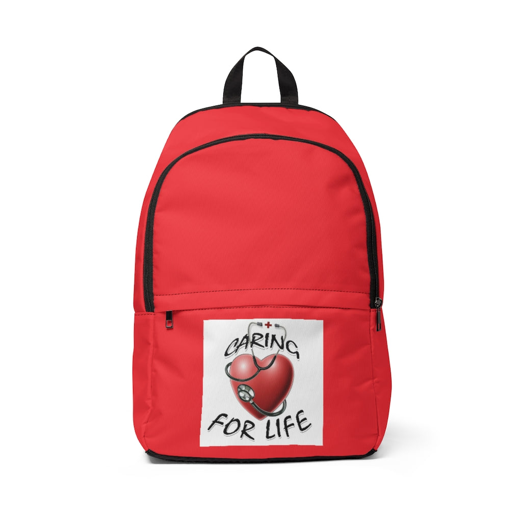 Unisex Fabric Backpack