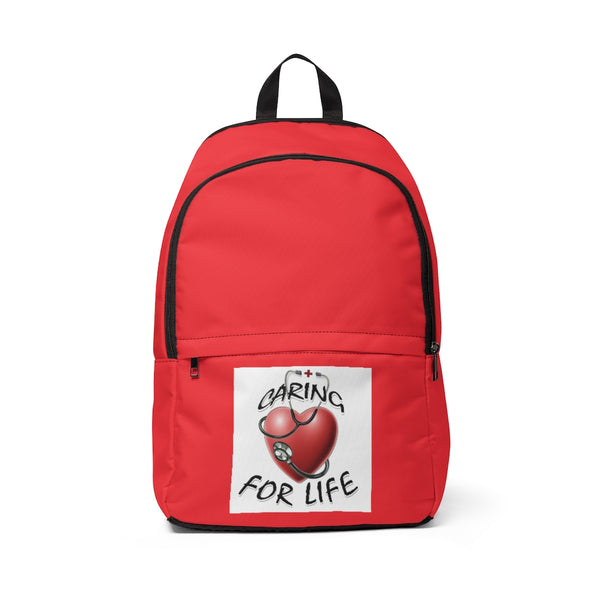 Unisex Fabric Backpack