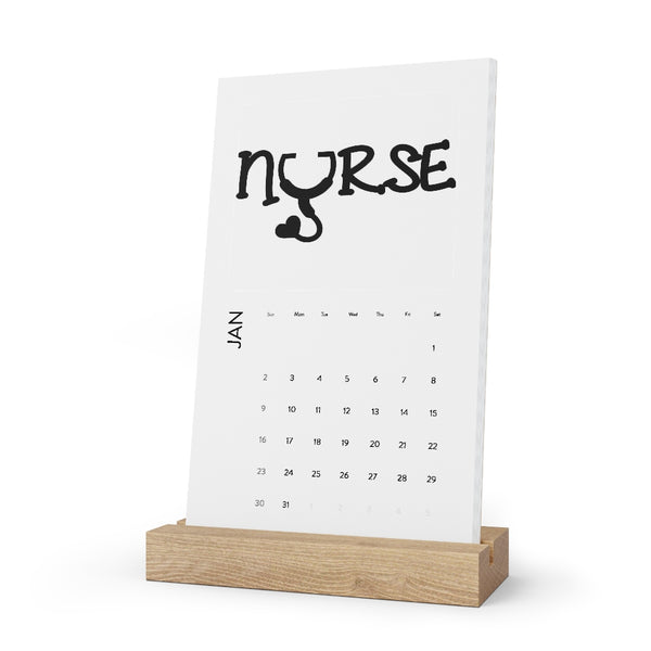 Vertical Desk Calendar