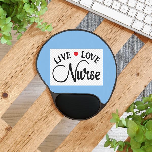 Mouse Pad With Wrist Rest